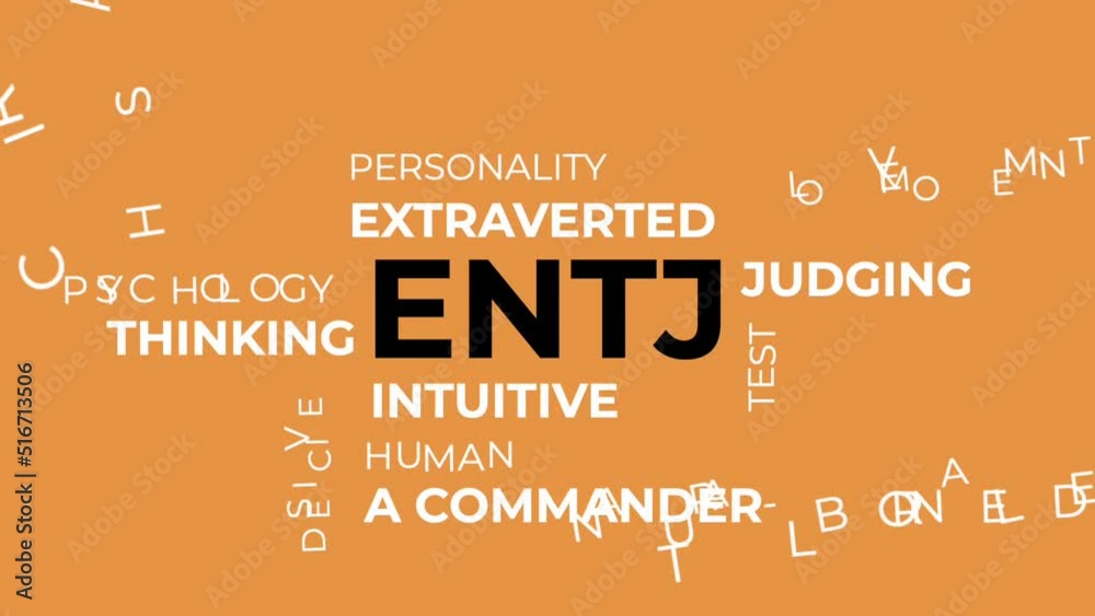 ENTJ MBTI personality category word topic animation video