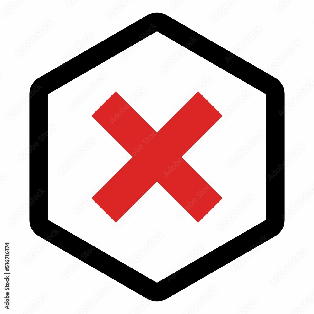 Wrong marks, Cross marks, Rejected, Disapproved, No, False, Not Ok, Wrong Choices, Task Completion, Voting. - vector mark symbols in red. Isolated icon. Wrong marks, Cross marks, Rejected, Disapproved, No, False, Not Ok, Wrong Choices, Task Completion, Voting. - vector mark symbols in red. Isolated icon.