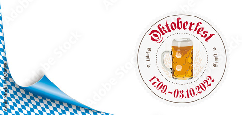 BavarianScrolled Corner Oktoberfest Emblem 2022 Header