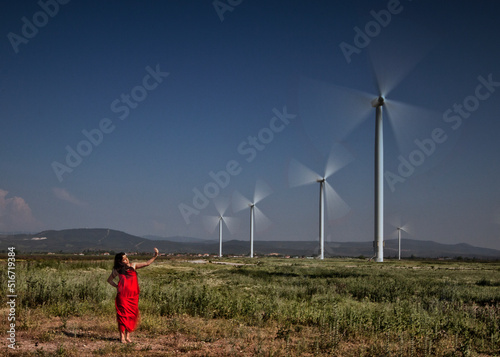 wind turbines 