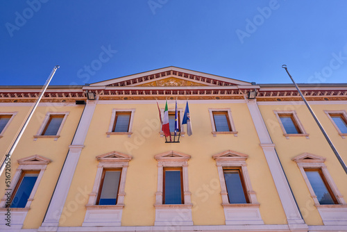 municipal building in the town of predazzo trentino alto adige