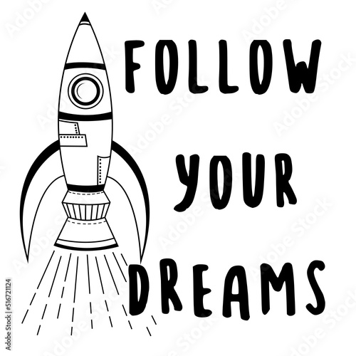 Follow your dream svg, inspirational quotes, motivational  sign