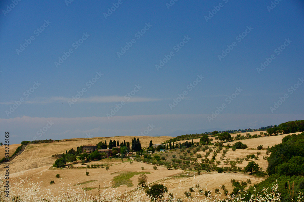 Fototapeta premium Scenery close to Volterra