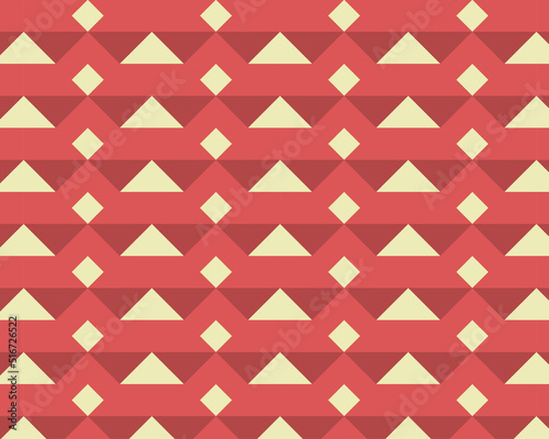 Geometric pattern with beautiful color combination. Seamless pattern, background