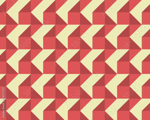 Geometric pattern with beautiful color combination. Seamless pattern, background