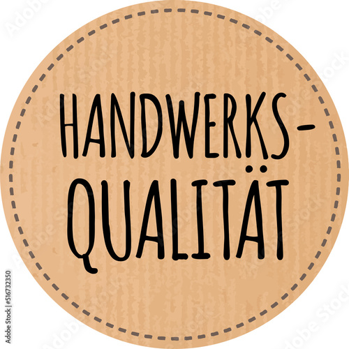 Button Handwerks Qualität recyclingpapier zerkratzt