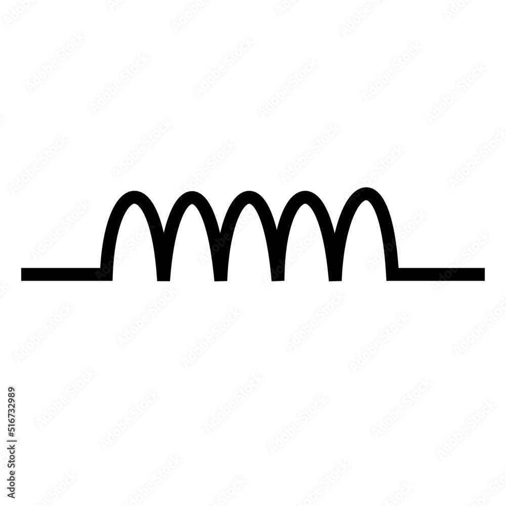 Air Core Inductor Symbol