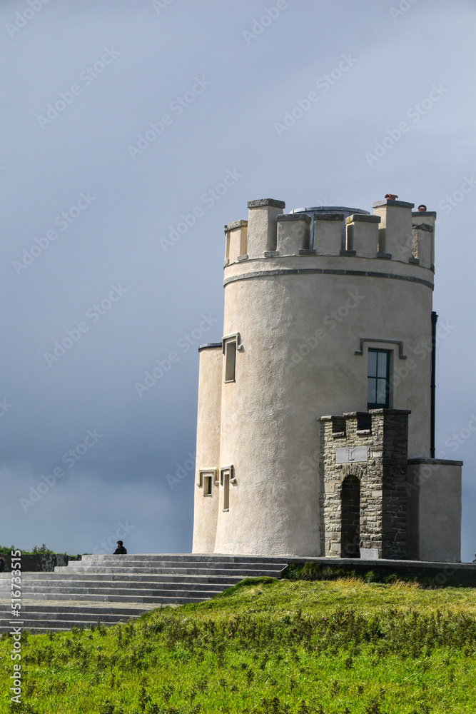 Aran islands and cliff of Moher in Ireland in a sunny day Aran islands and cliff of Moher in Ireland in a sunny day