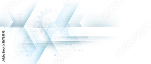 Modern Abstract Technology Background Design Vector Illustration