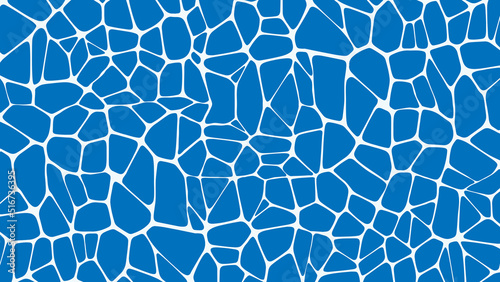 wavy water surface swimming pool. Vector illustration