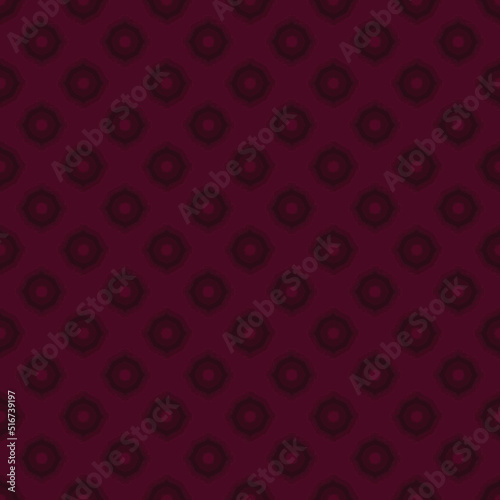 geometric Seamless ornamental pattern in maroon background.stylish background for fabric, wrapping, packaging paper, wallpaper.