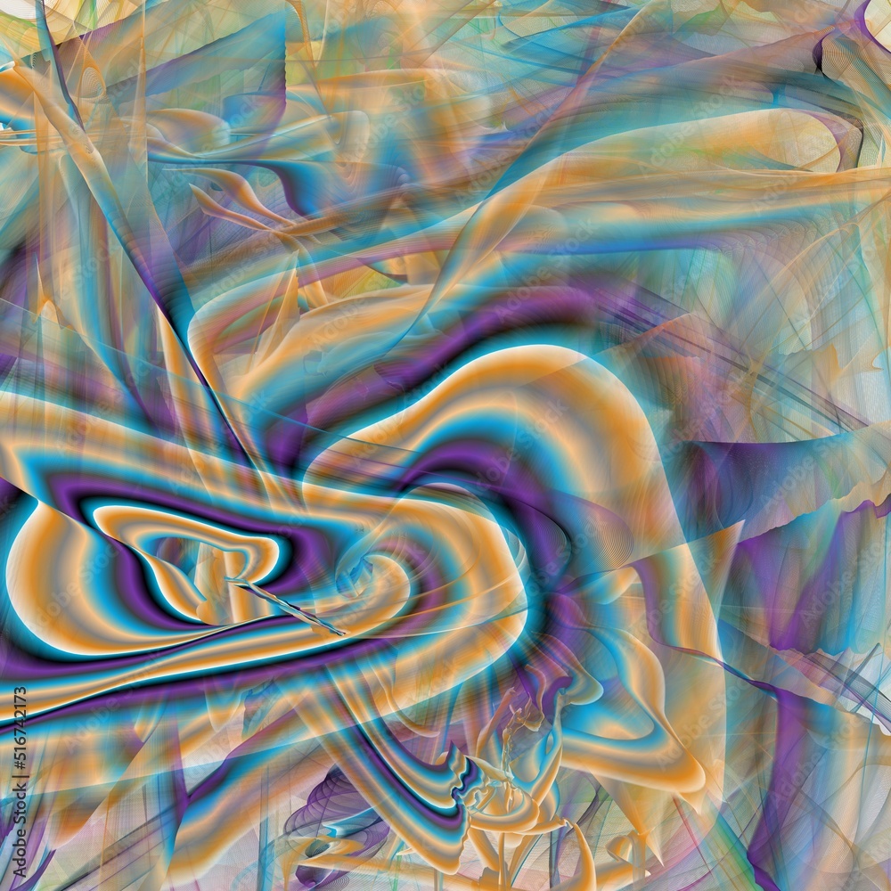 abstract background with swirls