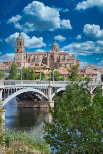 beautiful city of salamanca in castilla-leon,spain