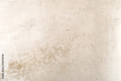 White wall plaster with damp stains