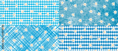 Lebkuchenherz Oktoberfest mit Edelweiß