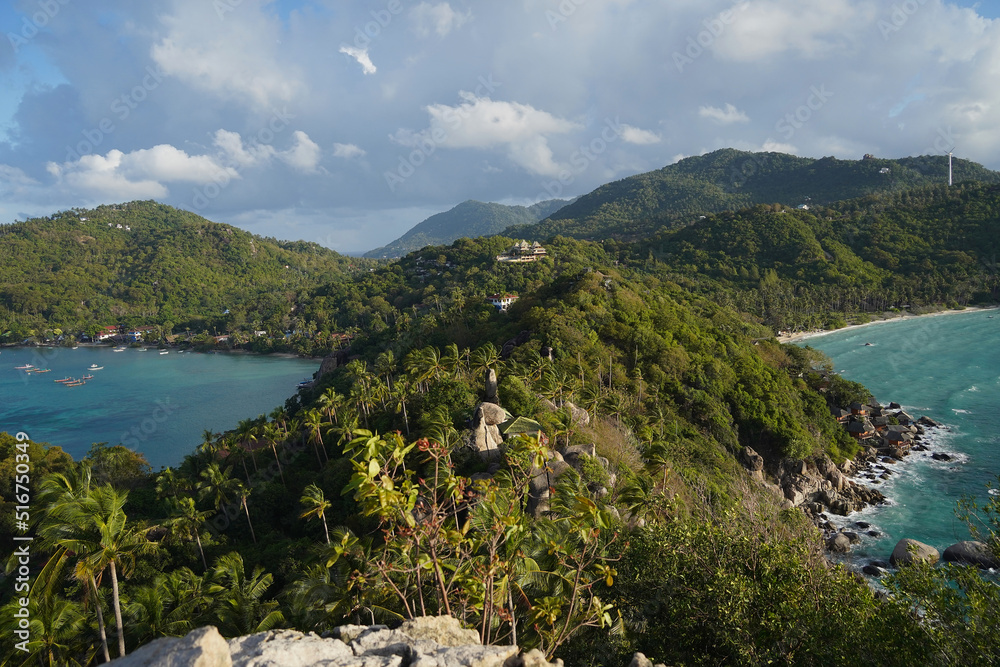 Aussichtspunkt auf der Insel Koh Tao