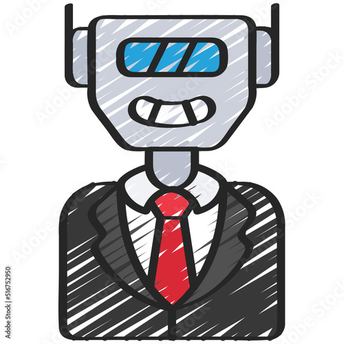 Robot Boss Icon
