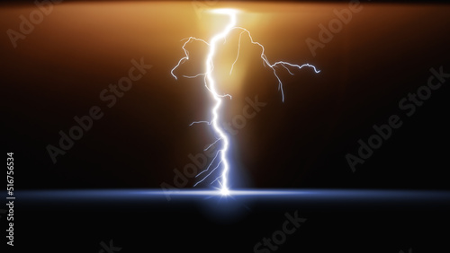 lightning thunder dark colors