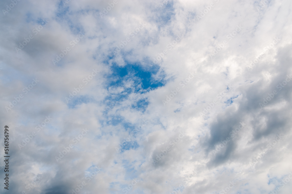 Cirrus clouds in the blue sky Cirrus clouds in the blue sky