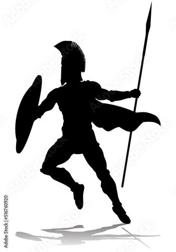 Spartan Silhouette Gladiato...