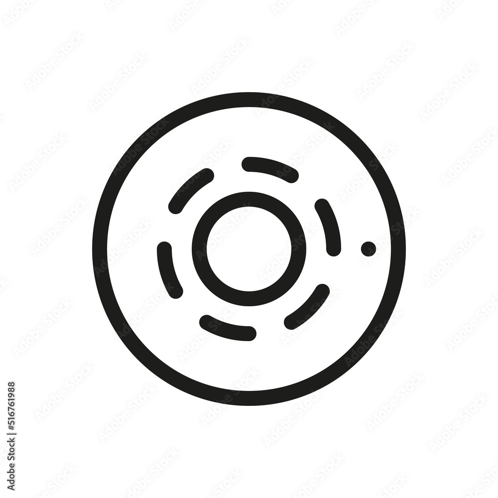 Heat detector isolated icon. Heat sensor for fire alarm system vector icon with editable stroke. Heat detector isolated icon. Heat sensor for fire alarm system vector icon with editable stroke.