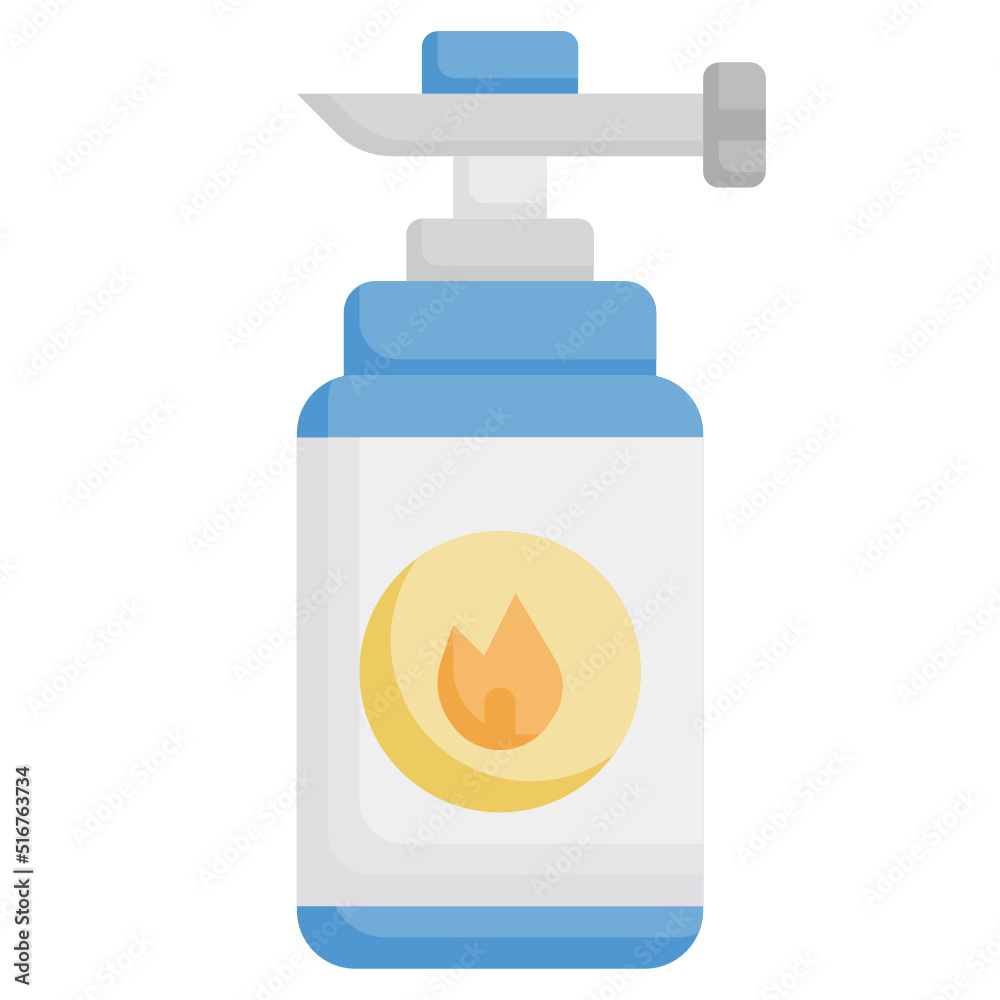 BURNER flat icon,linear,outline,graphic,illustration BURNER flat icon,linear,outline,graphic,illustration