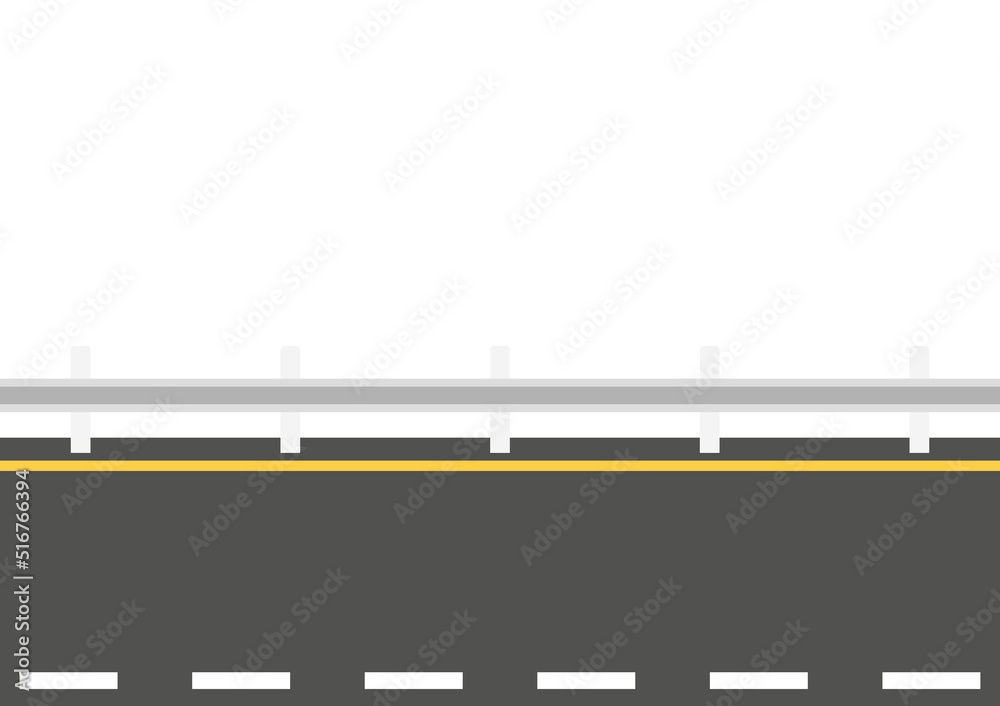 Roadside vector. Road fence vector. wallpaper. free space for text. copy space. Roadside vector. Road fence vector. wallpaper. free space for text. copy space.