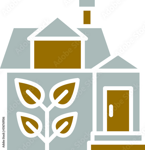 Vector Design Eco House Icon Style