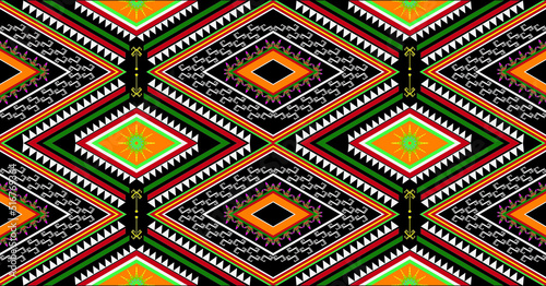 Textile design, wallpaper, and wrapping paper texture with an abstract weathered art deco trellis seamless background tile.