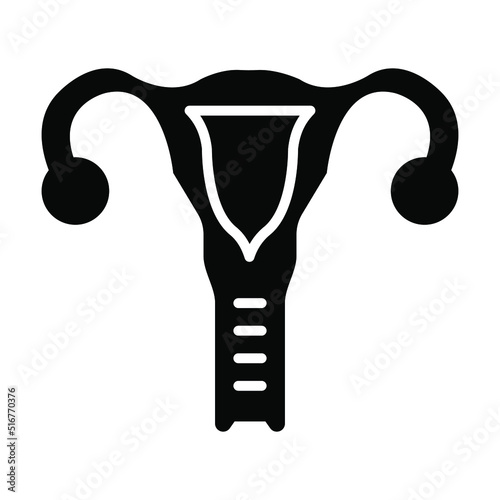 uterus Modern concepts design, vector illustration