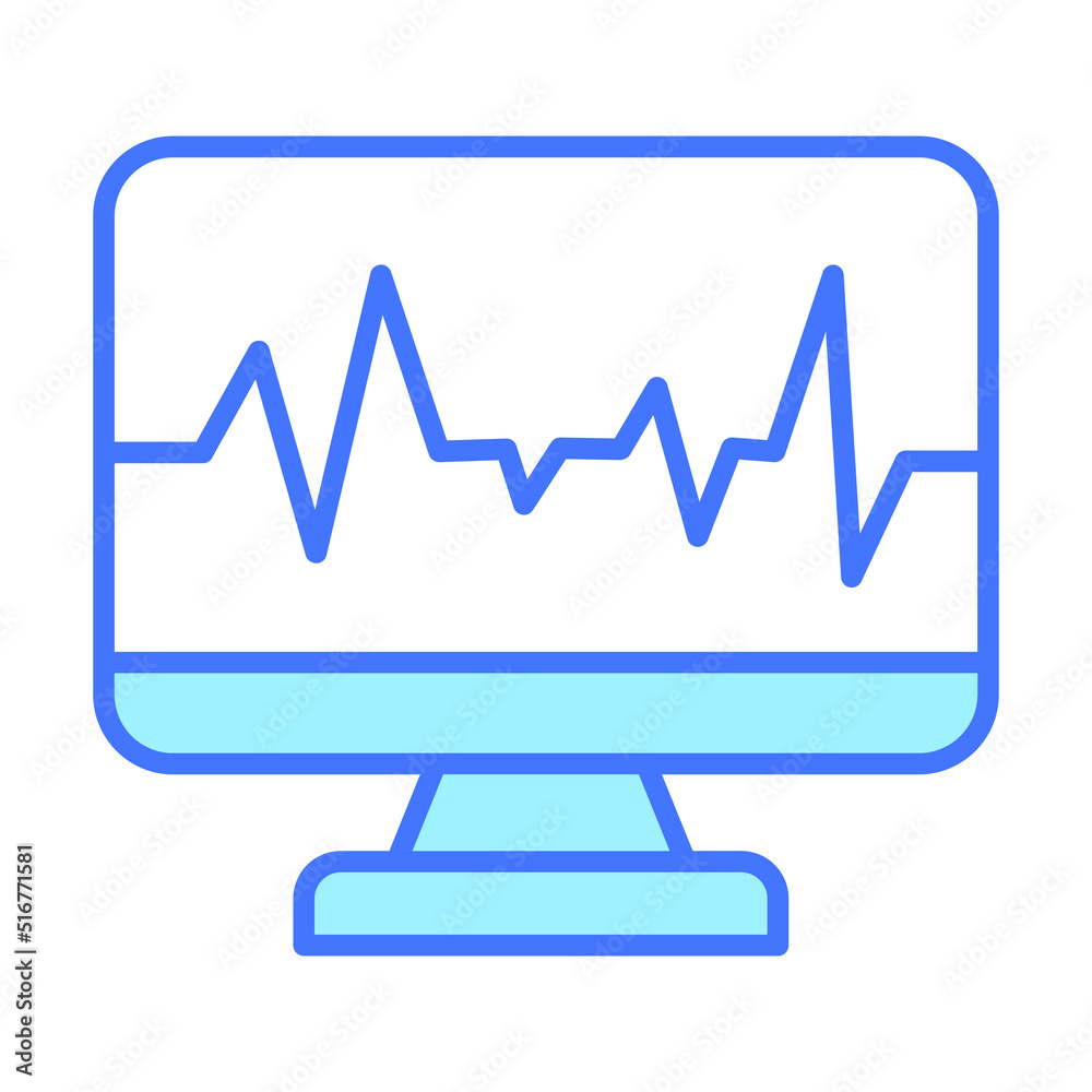 electrocardiogram Modern concepts design, vector illustration electrocardiogram Modern concepts design, vector illustration