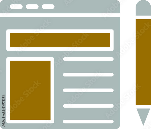 Vector Design Prototyping Icon Style