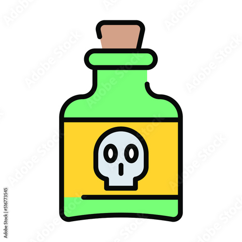 poison Modern concepts design, vector illustration
