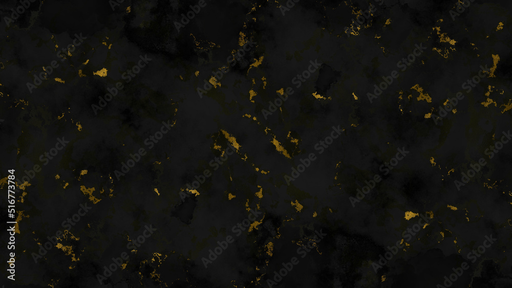 Marble texture on black texture with gold glitter. Black gold marble texture background. Tiles luxury stone floor seamless glitter for interior and exterior. Black watercolor grunge background Marble texture on black texture with gold glitter. Black gold marble texture background. Tiles luxury stone floor seamless glitter for interior and exterior. Black watercolor grunge background