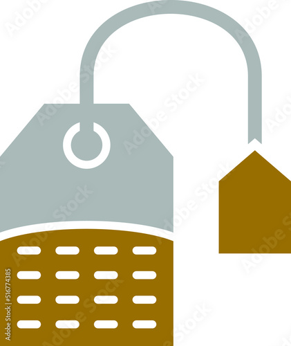 Vector Design Tea Bag Icon Style