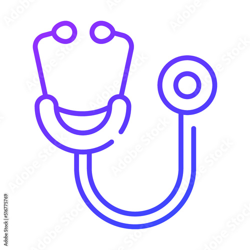 stethoscope Modern concepts design, vector illustration