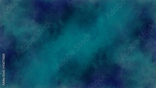 Watercolor on deep dark paper background. Vivid textured aquarelle painted lightning night sky and thunder storm  smoke texture vector illustration. Light ink canvas for modern creative grunge design.