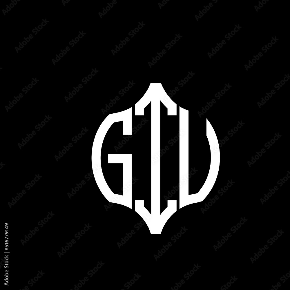 GIV letter logo. GIV best black background vector image. GIV Monogram