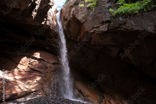 cascade of barezze in Trentino Alto Adige