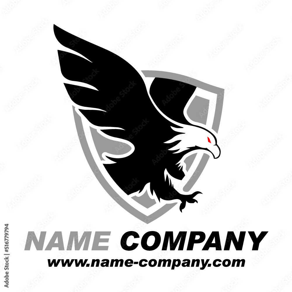 logo bouclier aigle sécurité surveillance protection logo bouclier aigle sécurité surveillance protection