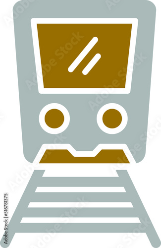 Vector Design Train Icon Style
