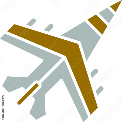 Vector Design Jet Icon Style