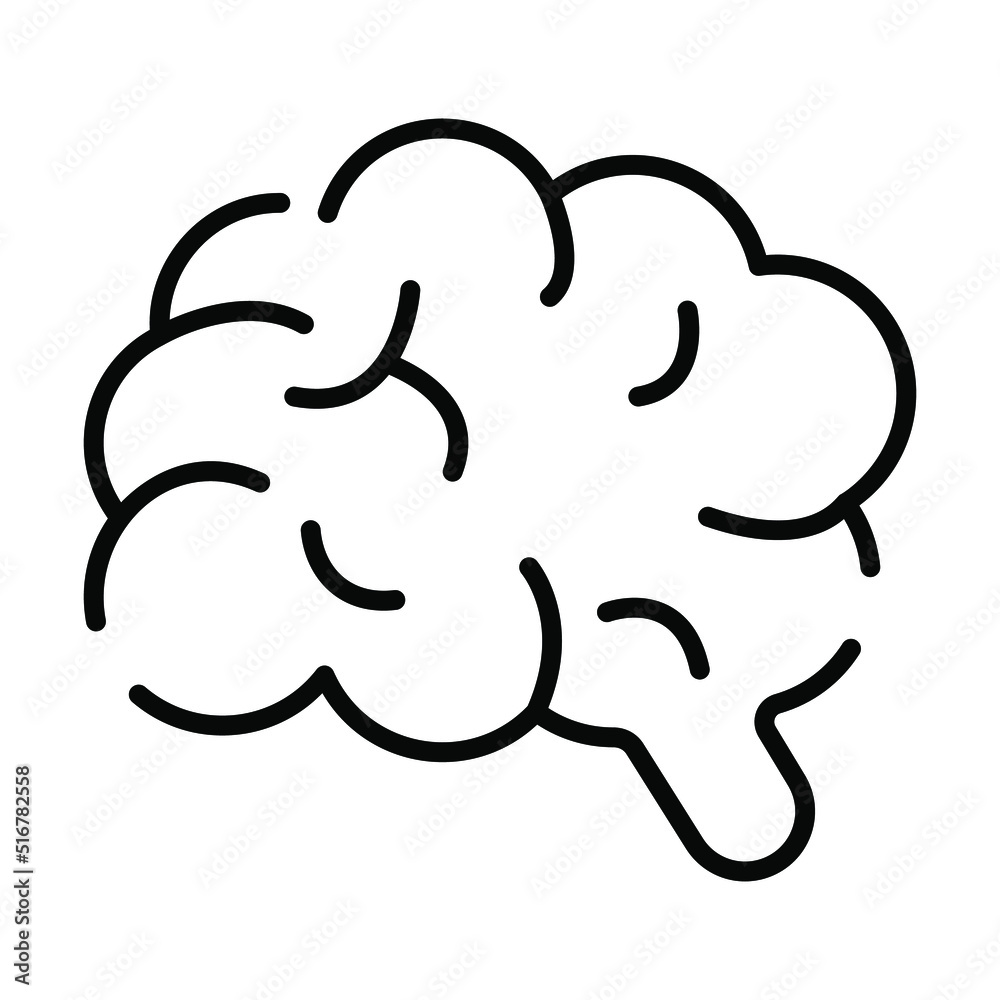 brain Modern concepts design, vector illustration brain Modern concepts design, vector illustration