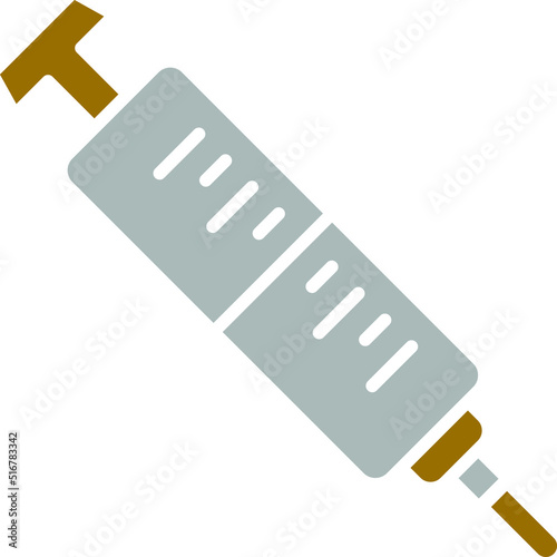 Vector Design Syringe Icon Style