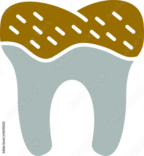 Vector Design Tooth Problem Icon Style