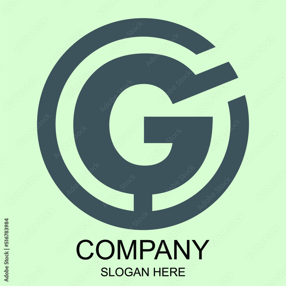 Fototapeta premium Letter G Vector Design, Modern Shape Logo Suitable For Your Business