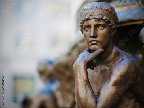 Obraz na plátně thinker statue