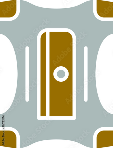 Pencil Sharpener Icon Style