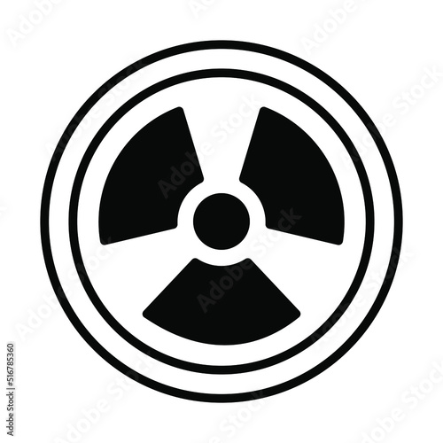 radioactive Modern concepts design, vector illustration