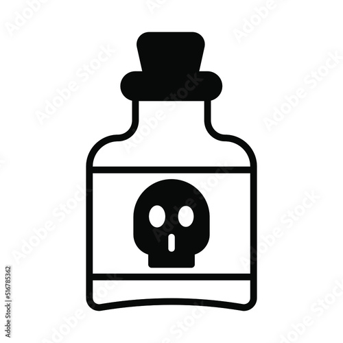 poison Modern concepts design, vector illustration